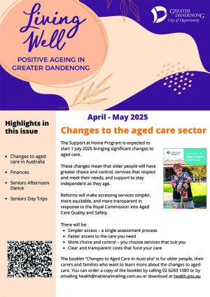 Living Well April/May 2025 booklet